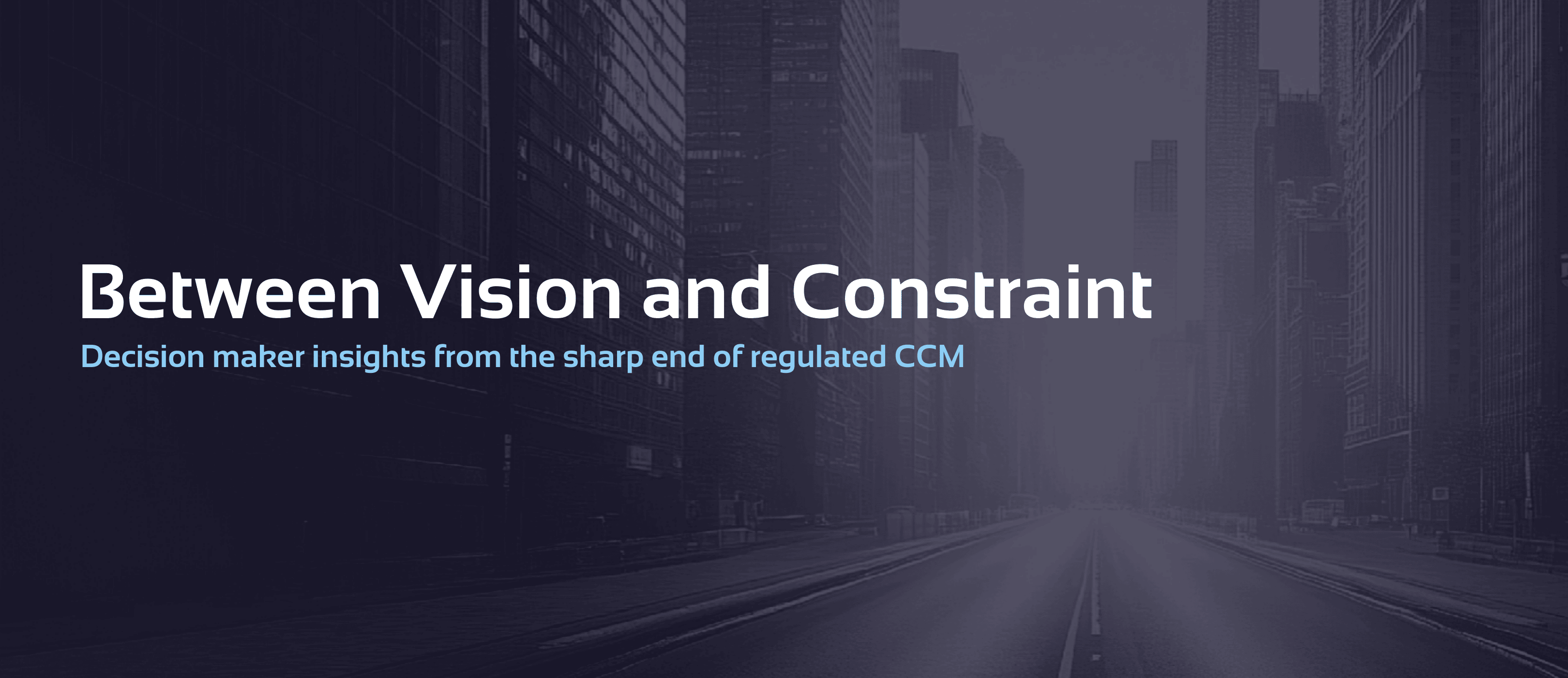 Between Vision and Constraint